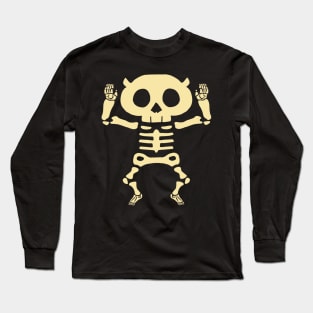 Halloween pictures on t-shirt for children skeleton Long Sleeve T-Shirt